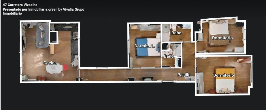 Piso de 79 m² en Gijón