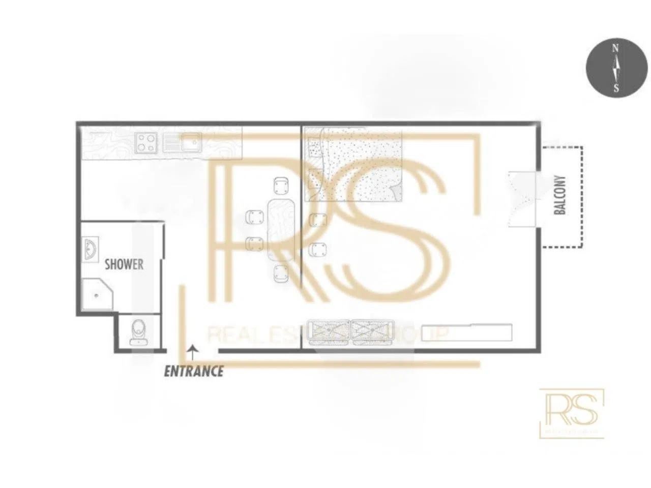 Piso de 55 m² en Barcelona